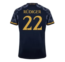 Maillot de Foot Real Madrid Rudiger 22 Tenue Extérieur 2023/24