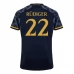 Maillot de Foot Real Madrid Rudiger 22 Tenue Extérieur 2023/24