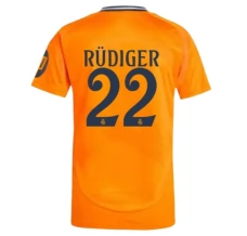 Maillot de Foot Real Madrid Rüdiger 22 Tenue Extérieur 2024/25