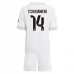 Maillot de Foot Real Madrid Tchouaméni 14 Enfant Tenue Domicile 2025/26