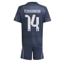 Maillot de Foot Real Madrid Tchouameni 14 Enfant Tenue Extérieur 2025/26