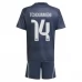 Maillot de Foot Real Madrid Tchouameni 14 Enfant Tenue Extérieur 2025/26
