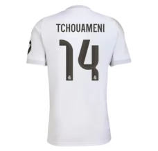 Maillot de Foot Real Madrid Tchouaméni 14 Tenue Domicile 2025/26