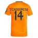 Maillot de Foot Real Madrid Tchouaméni 14 Tenue Extérieur 2024/25 Maillot de Foot Real Madrid Tchouaméni 14 Tenue Extérieur 2024/25