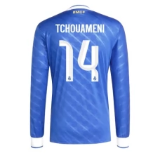Maillot de Foot Real Madrid Tchouameni 14 Tenue Third 2025/26 Manche Longue