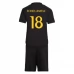 Maillot de Foot Real Madrid Tchouaméni 18 Enfant Tenue Third 2023/24