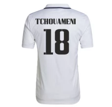 Maillot de Foot Real Madrid Tchouameni 18 Tenue Domicile 2022/23 Maillot de Foot Real Madrid Tchouameni 18 Tenue Domicile 2022/23