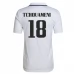 Maillot de Foot Real Madrid Tchouameni 18 Tenue Domicile 2022/23