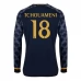 Maillot de Foot Real Madrid Tchouameni 18 Tenue Extérieur 2023/24 Manche Longue