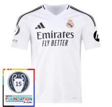 Maillot de Foot Real Madrid Tenue Domicile 15th Champions League With Patch 2024/25