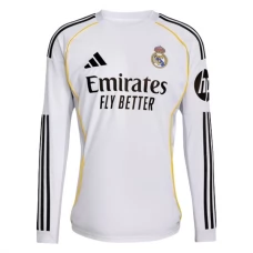 Maillot de Foot Real Madrid Tenue Domicile 2025/26 Manche Longue