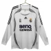 Maillot de Foot Real Madrid Tenue Domicile Retro 2006-07 Manche Longue