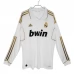 Maillot de Foot Real Madrid Tenue Domicile Retro 2011-12 Manche Longue