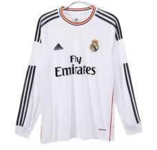 Maillot de Foot Real Madrid Tenue Domicile Retro 2013-14 Manche Longue Maillot de Foot Real Madrid Tenue Domicile Retro 2013-14 Manche Longue