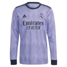 Maillot de Foot Real Madrid Tenue Extérieur 2022/23 Manche Longue Maillot de Foot Real Madrid Tenue Extérieur 2022/23 Manche Longue