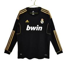 Maillot de Foot Real Madrid Tenue Extérieur Retro 2011-12 Manche Longue