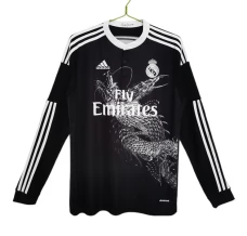 Maillot de Foot Real Madrid Tenue Third Retro 2014-15 Manche Longue