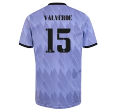 Maillot de Foot Real Madrid Valverde 15 Tenue Extérieur 2022/23