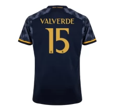 Maillot de Foot Real Madrid Valverde 15 Tenue Extérieur 2023/24 Maillot de Foot Real Madrid Valverde 15 Tenue Extérieur 2023/24