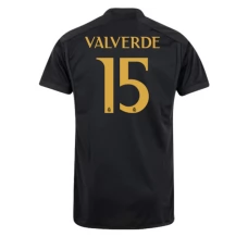 Maillot de Foot Real Madrid Valverde 15 Tenue Third 2023/24 Maillot de Foot Real Madrid Valverde 15 Tenue Third 2023/24