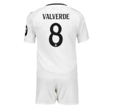Maillot de Foot Real Madrid Valverde 8 Enfant Tenue Domicile 2024/25 Maillot de Foot Real Madrid Valverde 8 Enfant Tenue Domicile 2024/25