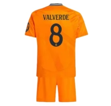 Maillot de Foot Real Madrid Valverde 8 Enfant Tenue Extérieur 2024/25