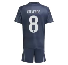 Maillot de Foot Real Madrid Valverde 8 Enfant Tenue Extérieur 2025/26
