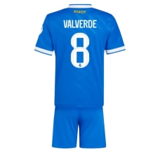 Maillot de Foot Real Madrid Valverde 8 Enfant Tenue Third 2025/26