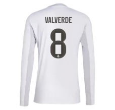 Maillot de Foot Real Madrid Valverde 8 Tenue Domicile 2025/26 Manche Longue Maillot de Foot Real Madrid Valverde 8 Tenue Domicile 2025/26 Manche Longue