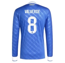 Maillot de Foot Real Madrid Valverde 8 Tenue Third 2025/26 Manche Longue Maillot de Foot Real Madrid Valverde 8 Tenue Third 2025/26 Manche Longue