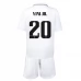 Maillot de Foot Real Madrid Vini Jr. 20 Enfant Tenue Domicile 2022/23