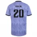 Maillot de Foot Real Madrid Vini Jr. 20 Tenue Extérieur 2022/23 Maillot de Foot Real Madrid Vini Jr. 20 Tenue Extérieur 2022/23