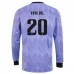 Maillot de Foot Real Madrid Vini Jr. 20 Tenue Extérieur 2022/23 Manche Longue