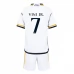 Maillot de Foot Real Madrid Vini Jr. 7 Enfant Tenue Domicile 2023/24