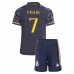 Maillot de Foot Real Madrid Vini Jr. 7 Enfant Tenue Extérieur 2023/24