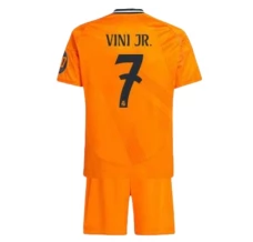 Maillot de Foot Real Madrid Vini Jr. 7 Enfant Tenue Extérieur 2024/25