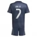 Maillot de Foot Real Madrid Vini Jr. 7 Enfant Tenue Extérieur 2025/26