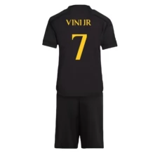 Maillot de Foot Real Madrid Vini Jr. 7 Enfant Tenue Third 2023/24