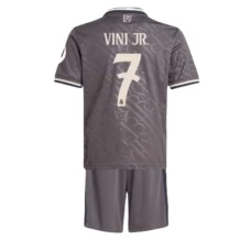 Maillot de Foot Real Madrid Vini Jr. 7 Enfant Tenue Third 2024/25