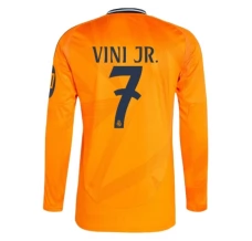 Maillot de Foot Real Madrid Vini Jr. 7 Tenue Extérieur 2024/25 Manche Longue