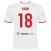Maillot de Foot Séville FC Sow 18 Tenue Domicile 2024/25