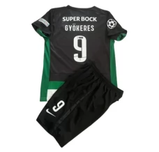 Maillot de Foot Sporting CP Gyökeres 9 Enfant Tenue Domicile 2024/25