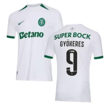 Maillot de Foot Sporting CP Gyökeres 9 Tenue Extérieur 2024/25