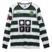 Maillot de Foot Sporting CP Tenue Domicile Retro 2001-03 Manche Longue