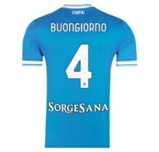 Maillot de Foot SSC Napoli Buongiorno 4 Tenue Domicile 2025/26