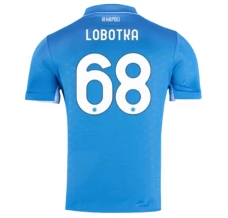 Maillot de Foot SSC Napoli Lobotka 68 Tenue Domicile 2024/25