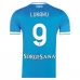 Maillot de Foot SSC Napoli Lukaku 9 Tenue Domicile 2025/26