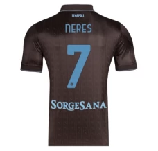 Maillot de Foot SSC Napoli Neres 7 Tenue Third 2025/26
