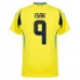Maillot de Foot Suède Isak 9 Tenue Domicile 2024