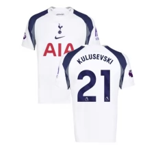 Maillot de Foot Tottenham Hotspur FC Kulusevski 21 Tenue Domicile 2025/26